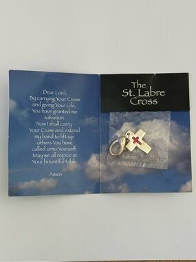 🫶🏻 The St. Labre Cross Zipper Pull or Pendant Keyring